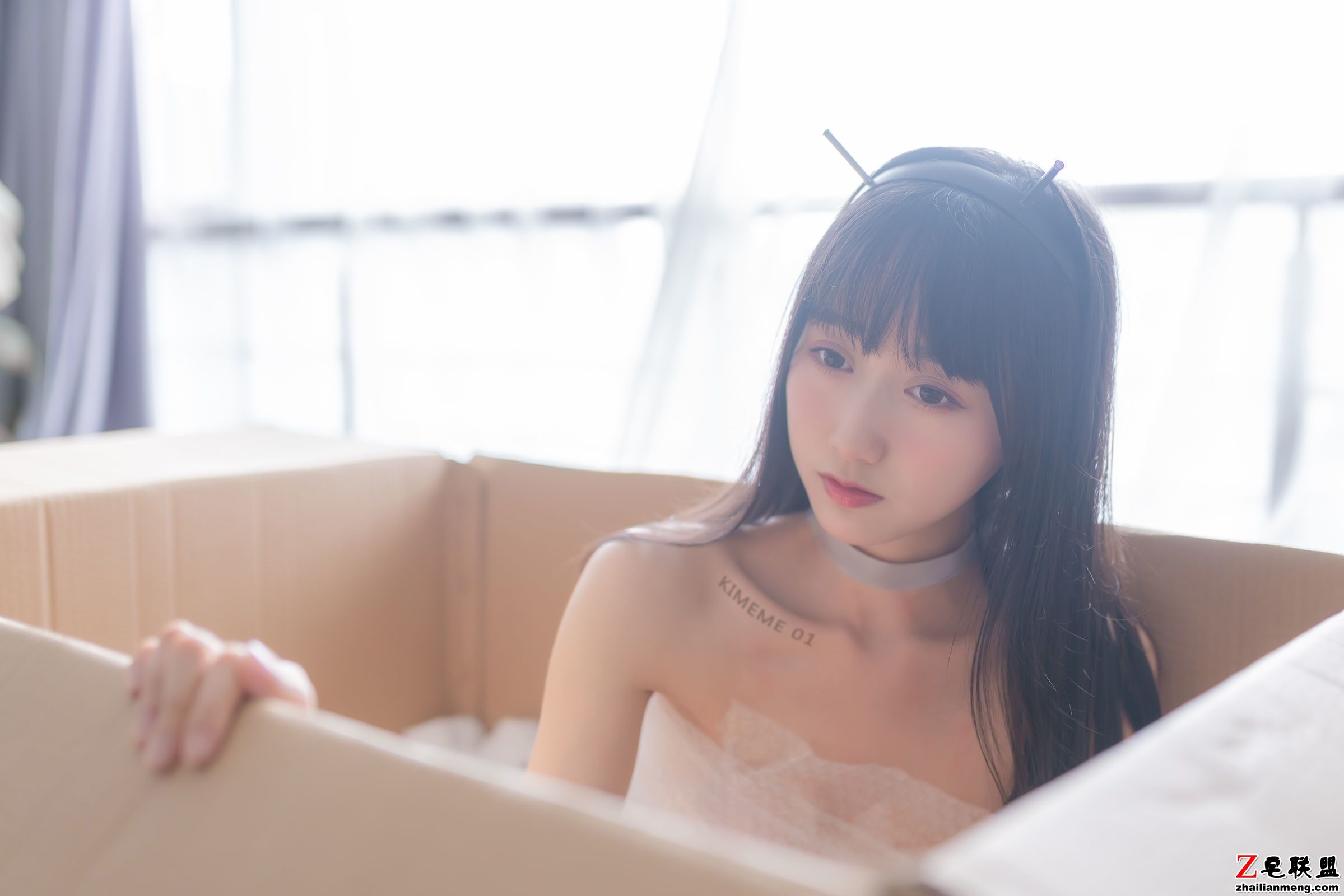 [萌妹子Coser] 木绵绵OwO - 智能型彼女 写真套图第3张