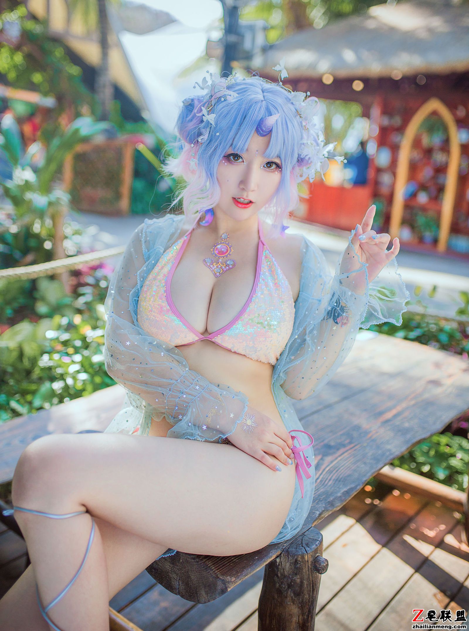 [CosPlay美女] 巨乳猫九酱Sakura - 兽の物语 写真套图第10张