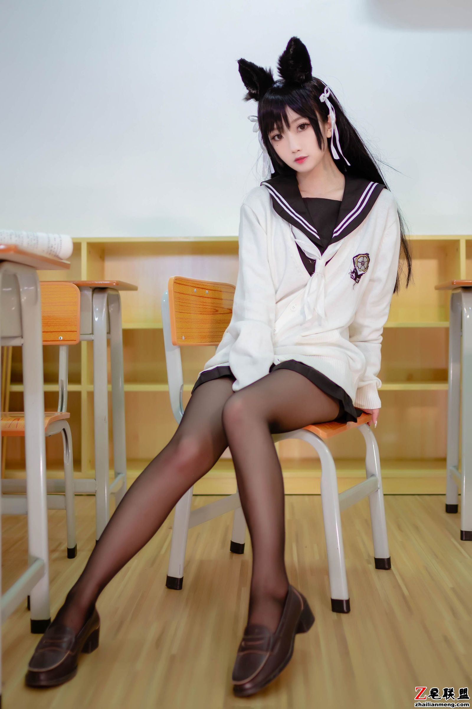 [CosPlay美女] 鬼畜瑶 - JK制服 写真套图第5张