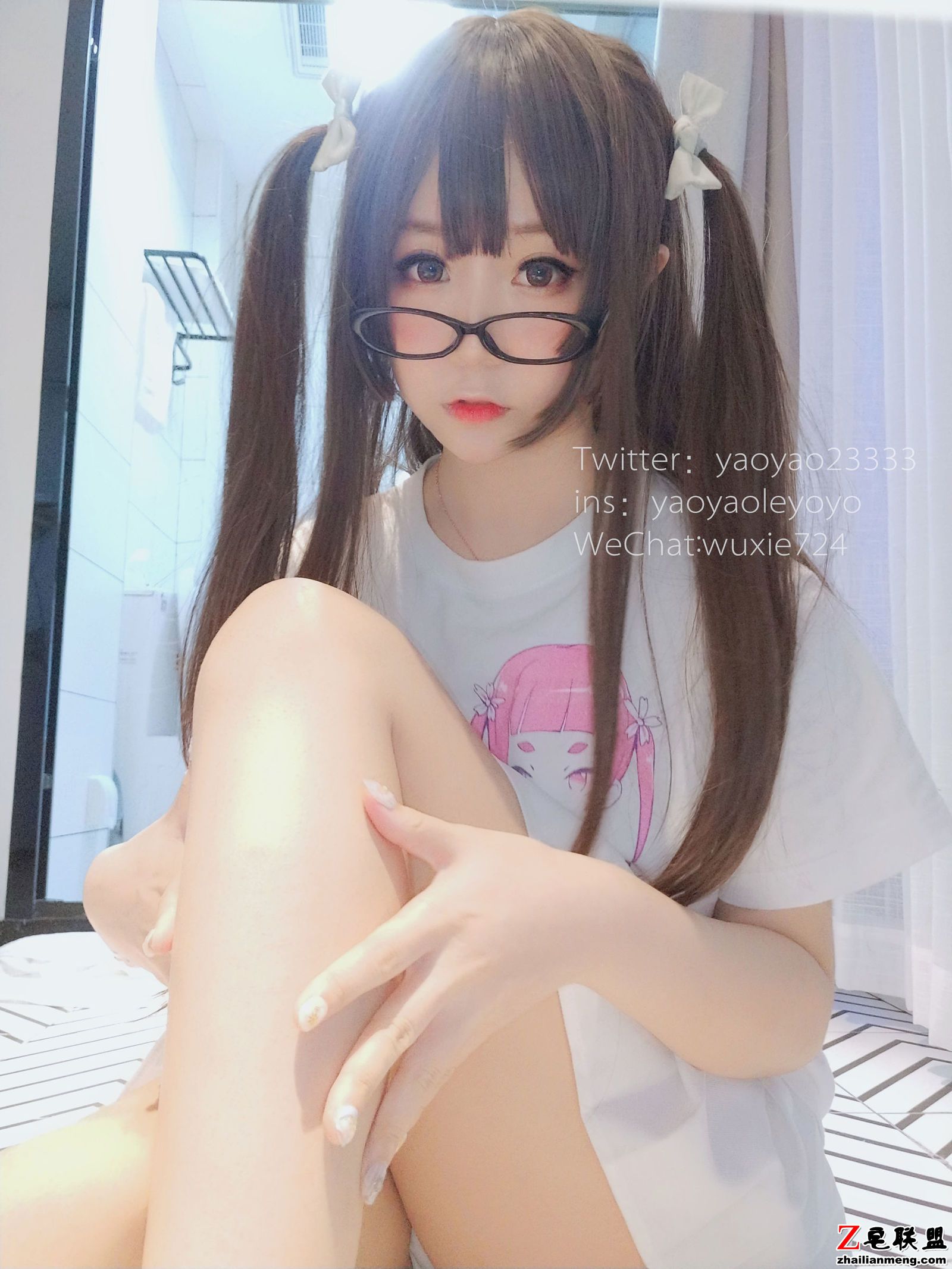 [萌妹子Coser] 摇摇乐yoyo - 浴巾风情 写真套图第3张