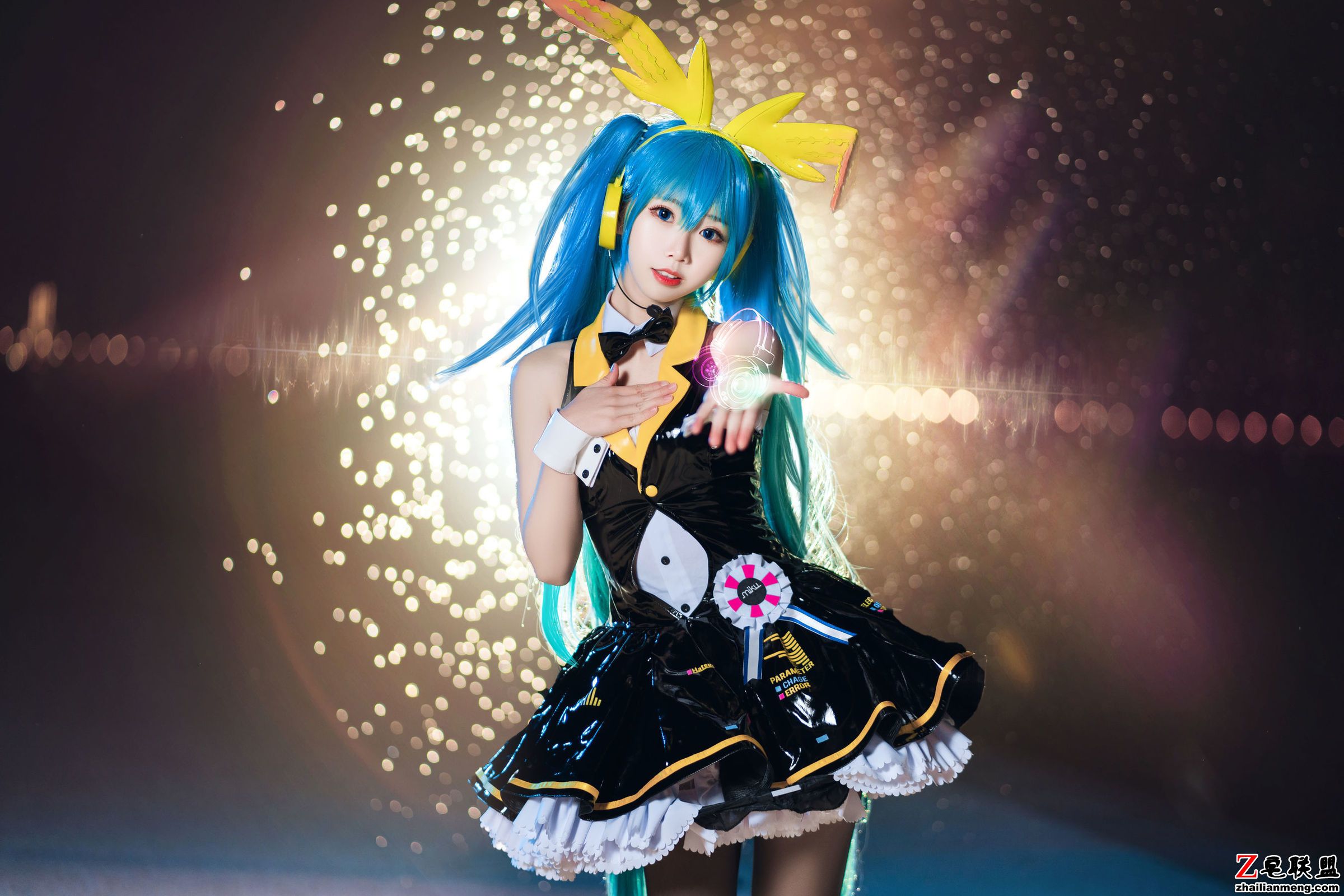 [CosPlay美女] 面饼仙儿 - 初音Miku 写真套图第3张