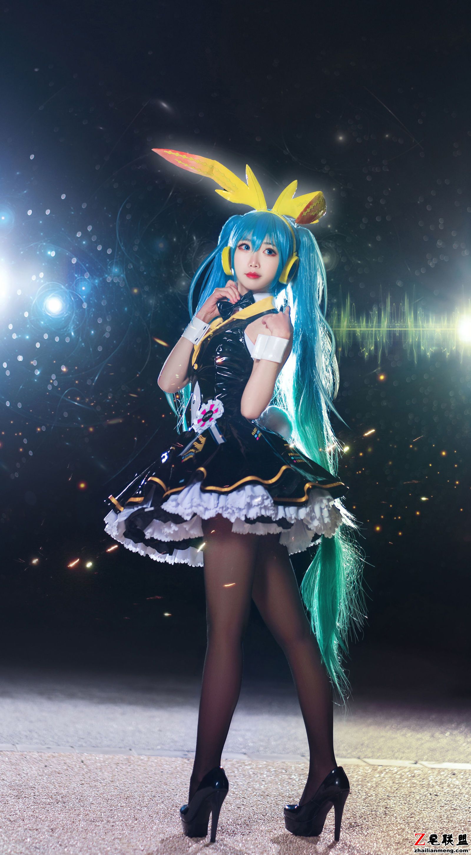 [CosPlay美女] 面饼仙儿 - 初音Miku 写真套图第8张
