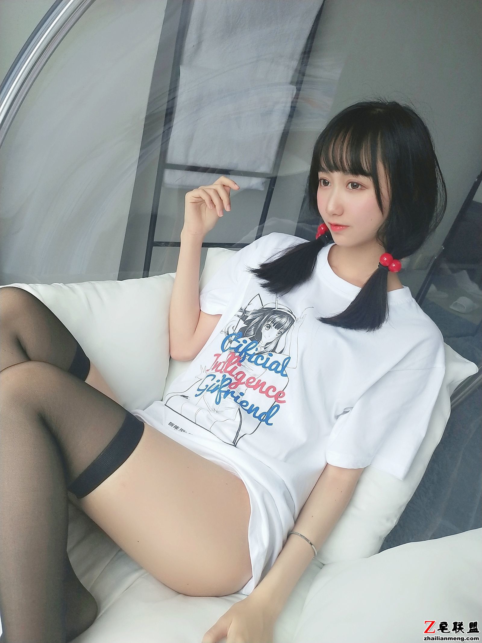 [萌妹子Coser] 木绵绵OwO - 智能型彼女T恤图 <a href=https://www.zhailm.com/e/tags/?tagname=%E5%86%99%E7%9C%9F target=_blank class=infotextkey>写真</a>套图第1张