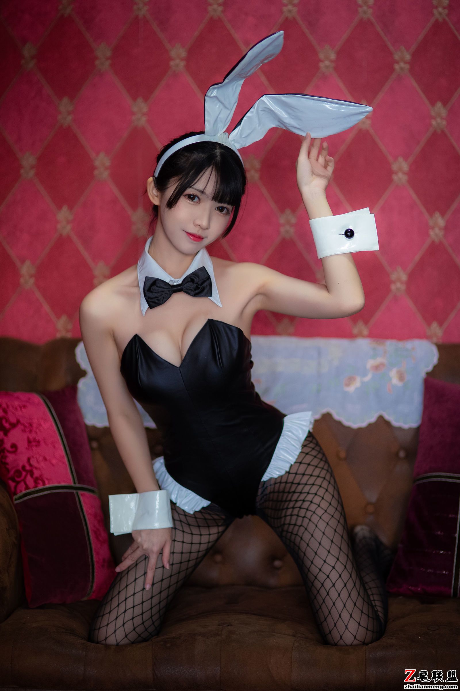 [CosPlay美女] 鳗鱼霏儿 - 加藤惠 兔女郎 写真套图第11张