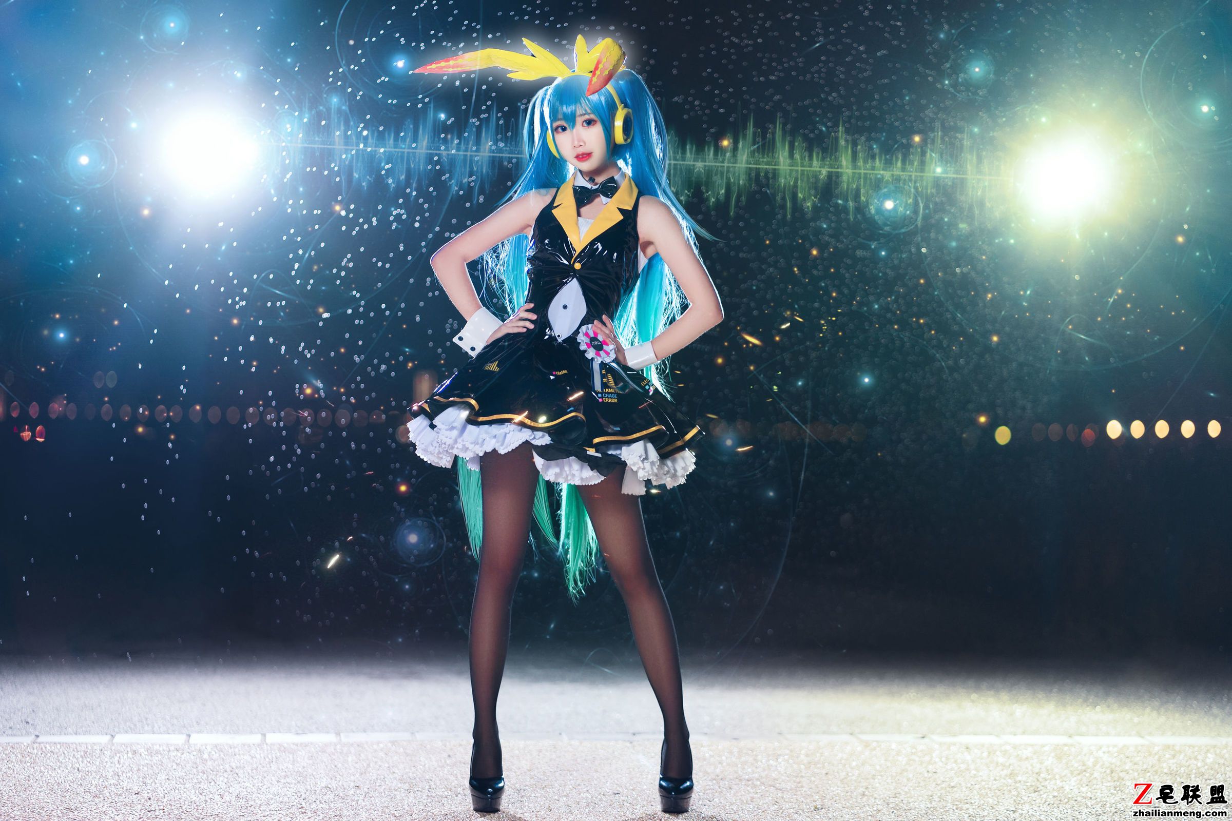 [CosPlay美女] 面饼仙儿 - 初音Miku 写真套图第6张