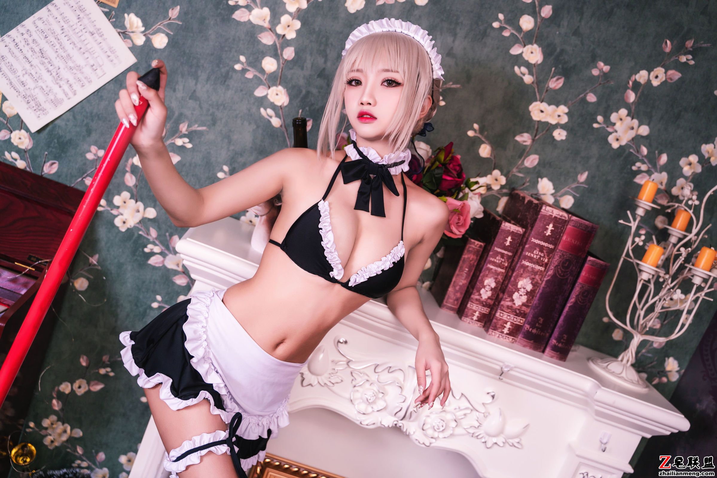 [CosPlay美女] 鬼畜瑶 - 黑呆女仆 写真套图第11张