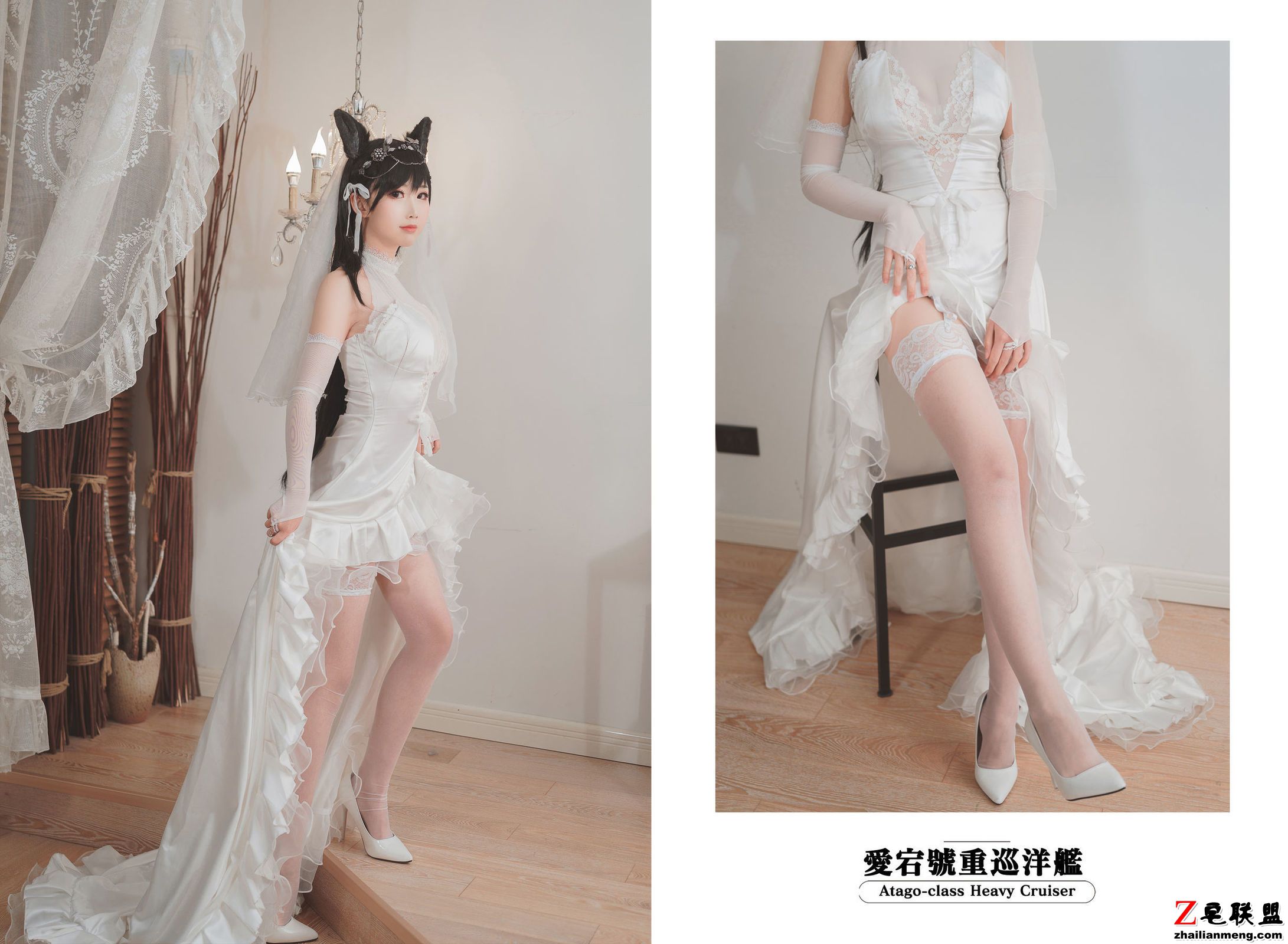 [CosPlay美女] 面饼仙儿 - 爱宕花嫁 写真套图第5张