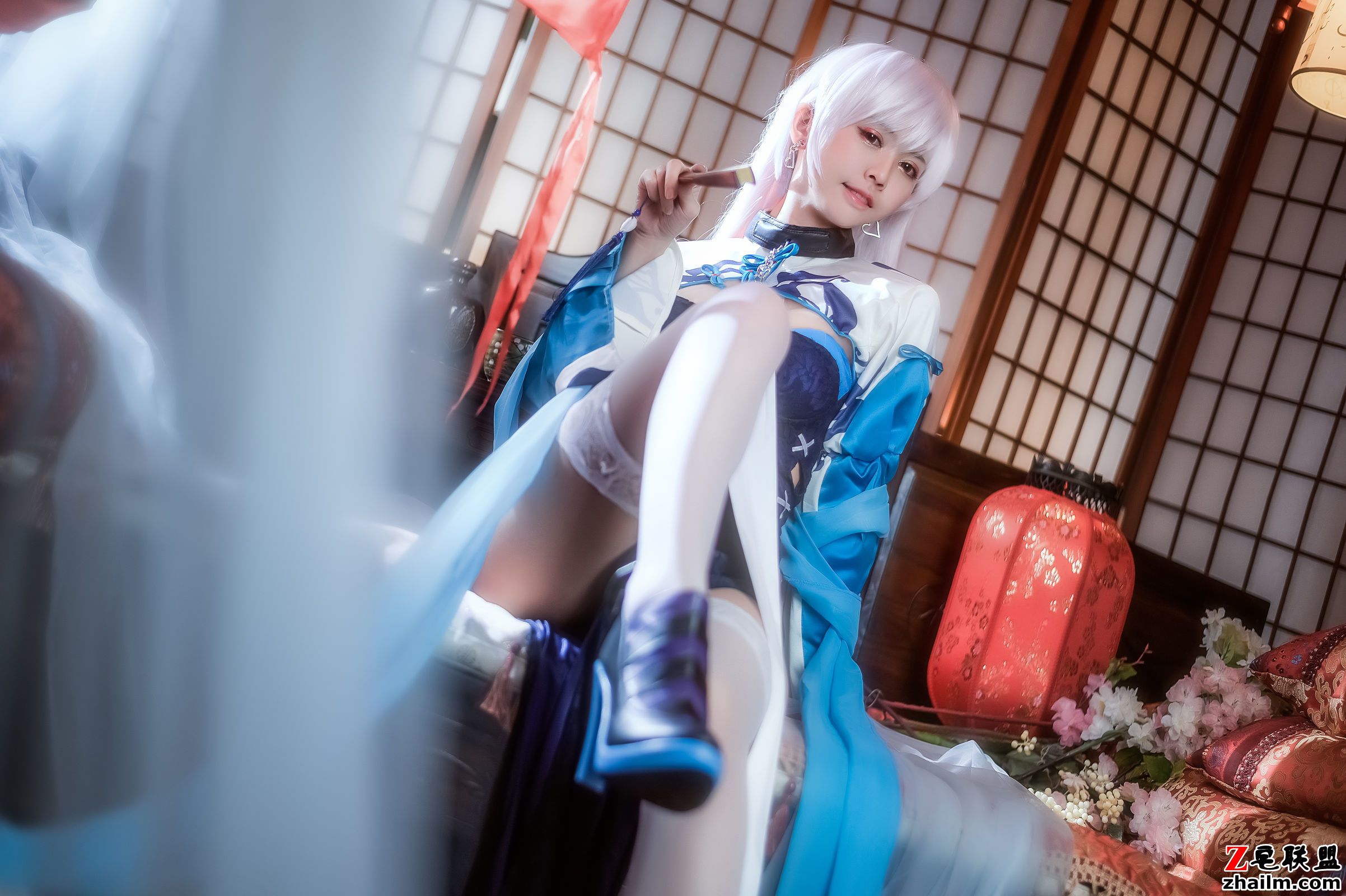 [CosPlay美女] 鳗鱼霏儿 - 碧蓝华裳 贝姐 <a href=https://www.zhailm.com/e/tags/?tagname=%E5%86%99%E7%9C%9F%E5%A5%97%E5%9B%BE target=_blank class=infotextkey>写真套图</a>第2张