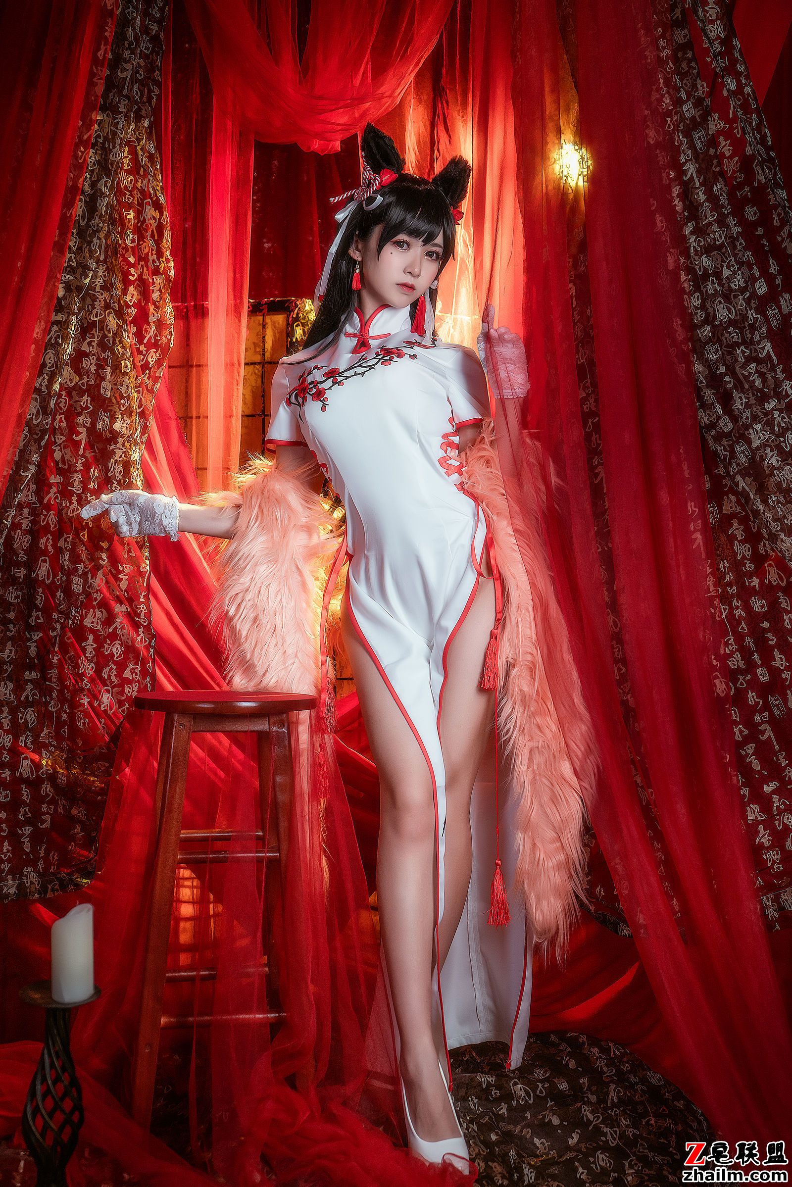 [CosPlay美女] 鳗鱼霏儿 - 碧蓝航线 旗袍 写真套图第8张