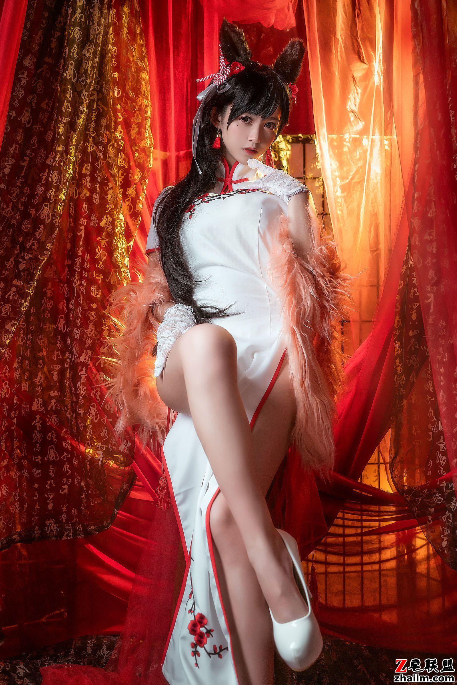 [CosPlay美女] 鳗鱼霏儿 - 碧蓝航线 旗袍 写真套图第10张